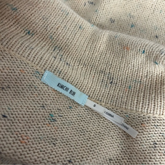 Kimchi blue Women's Beige Speckled Jacket S - Picture 4 of 9